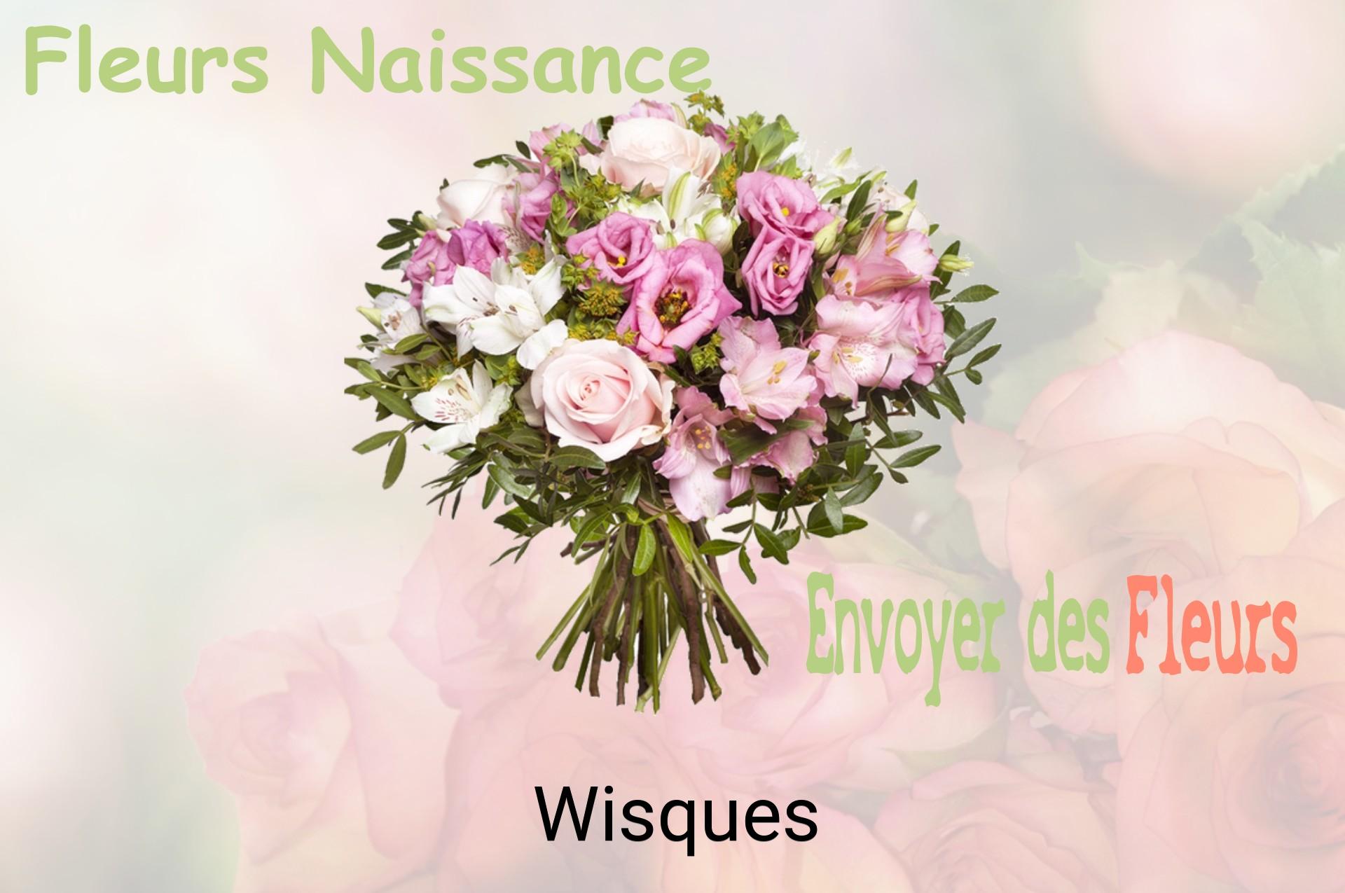 Bouquet de fleurs de naissance livré à Wisques